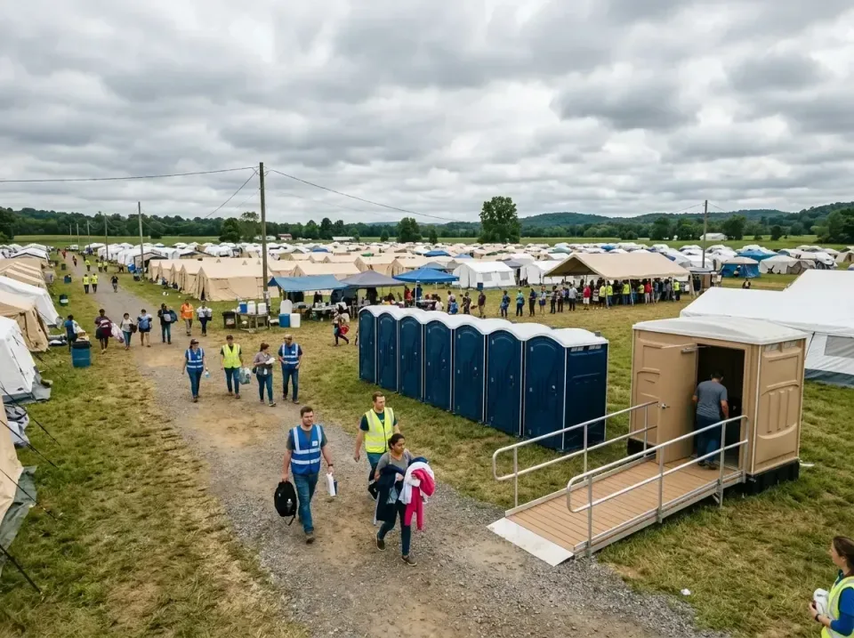 disaster-relief-camp-restrooms-010 — frequently asked questions, Dumpster & Portable Bathrooms Rental in Creola, AL